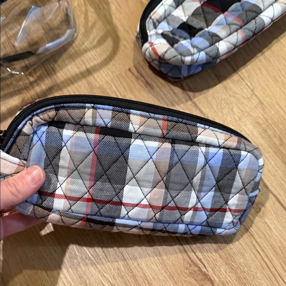 Vera Bradley Clear and Patterned Cosmetic Bag Set - Picture 3 of 8